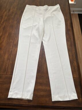 Ruby Rd. Petite Ivory Knit Waistband Top